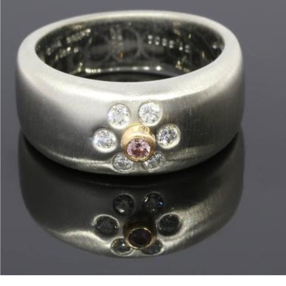 SUNA Bro. platinum and pink diamond set - Picture 1 of 8